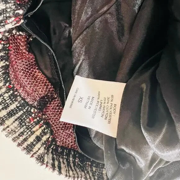 New York & Company Tweed Three Quarter Sleeve Dress Size XS NWT - Picture 4 of 6